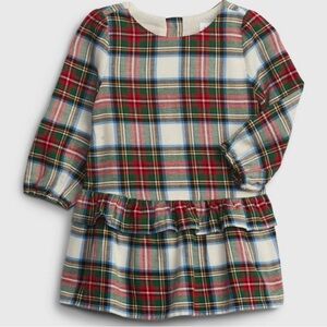 Baby Gap Tartan Christmas Plaid Dress 6-12 months New without Tags